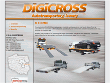 Tablet Screenshot of digicross.pl